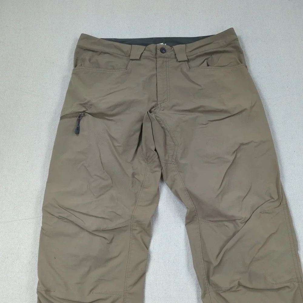 Outdoor Research Pants Mens 34x32 Brown Voodoo Stretch Zip Pocket Hiking